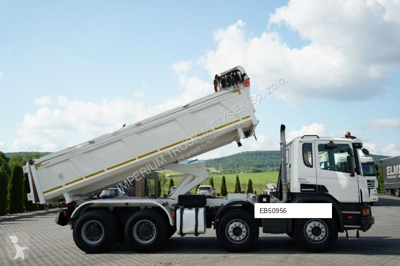 شاحنة Scania P 440 / 8x4 / WYWROTKA 2 STRONNA /...