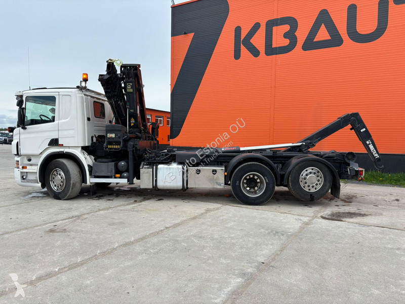 شاحنة Scania 420 6x2*4 Hiab 211 E-5 Hipro /...