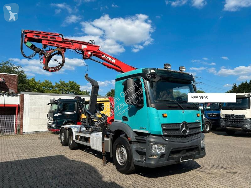 Camion Mercedes 2543 Meiller Abroller +MKG...