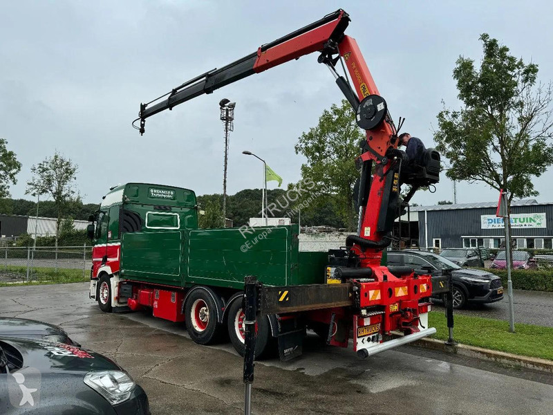 شاحنة Renault T HIGH 520 6X2 EURO 6 + PALFINGER...