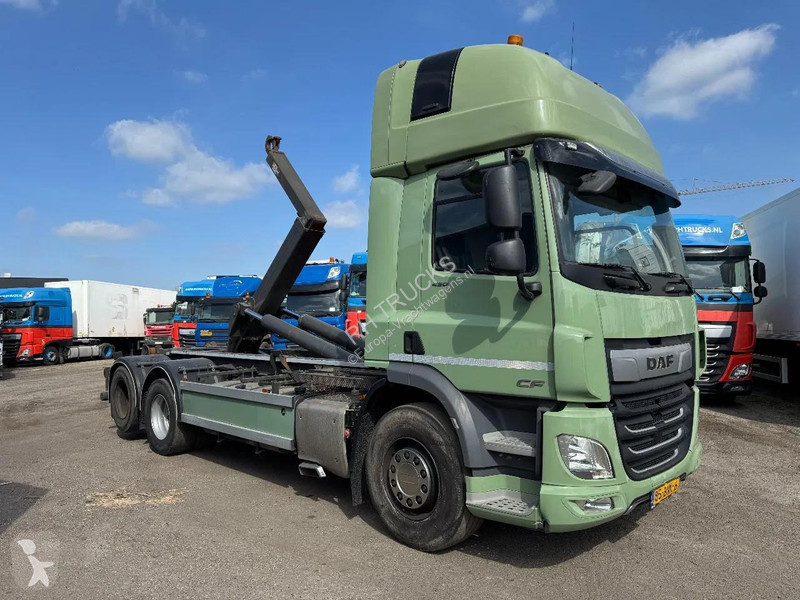 شاحنة DAF 450 6X2 EURO 6 VDL 21T HOOK LIFTING AXLE