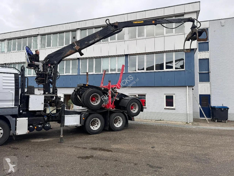 شاحنة MAN 33.480 6X4 + HIAB 251S.82 + TRAILER 2...