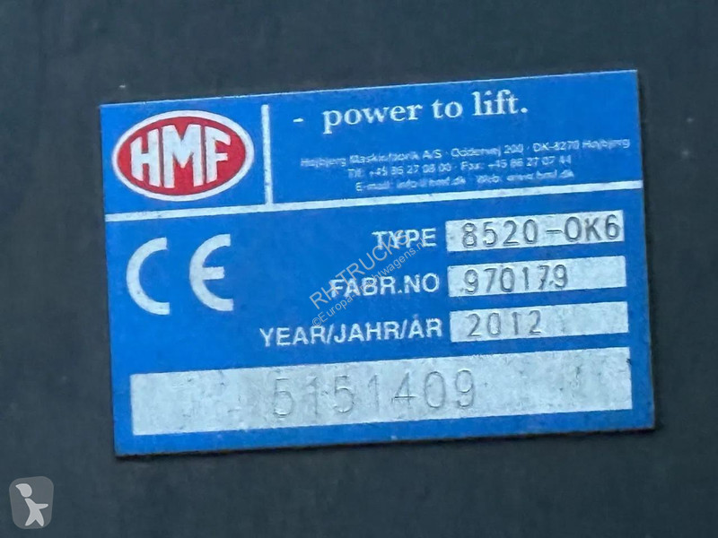 شاحنة Scania G440 8X2 EURO 6 HMF 8520 + REMOTE...