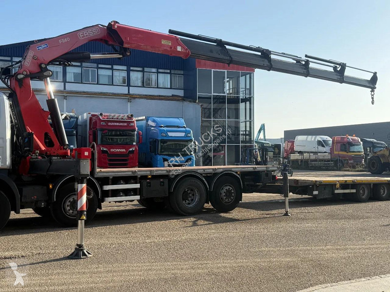 شاحنة Scania G440 8X2 EURO 5 + FASSI F5602.25 +...