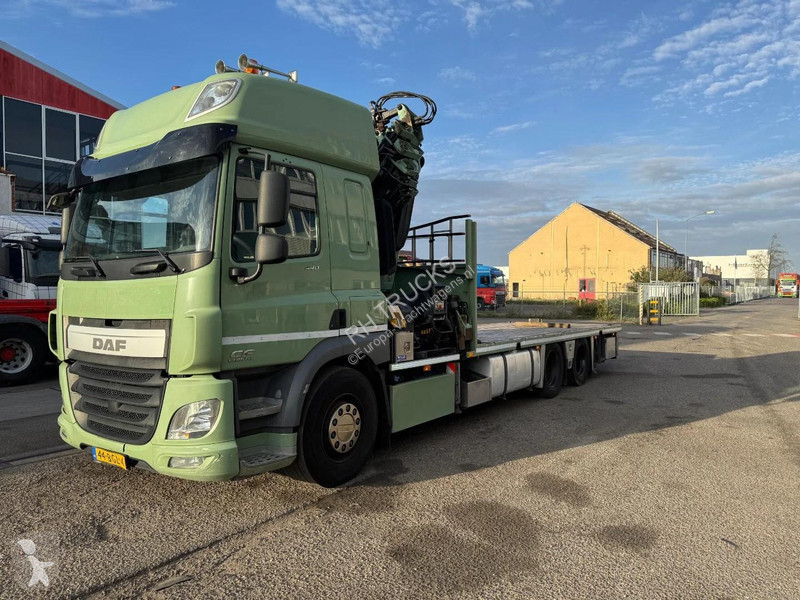 شاحنة DAF 440 6X4 EURO 6 + HIAB 422EP-5 HIPTO +...