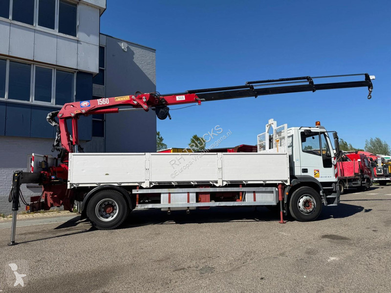 Vrachtwagen Iveco EuroCargo 180 4X2 - HMF 1560 K3