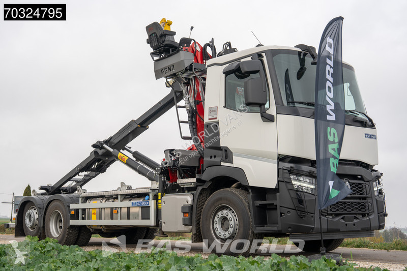شاحنة Renault C 480 C 6X2 NEW! Penz Crane...