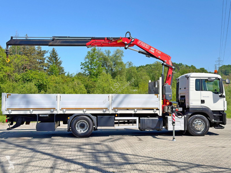 شاحنة MAN 18.360 * FASSI F135A.2.22 + FUNK...