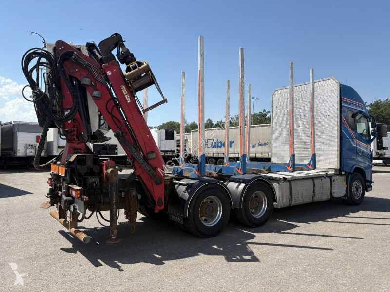 شاحنة Volvo FH 16 750 6x4R Holztransporter mit...