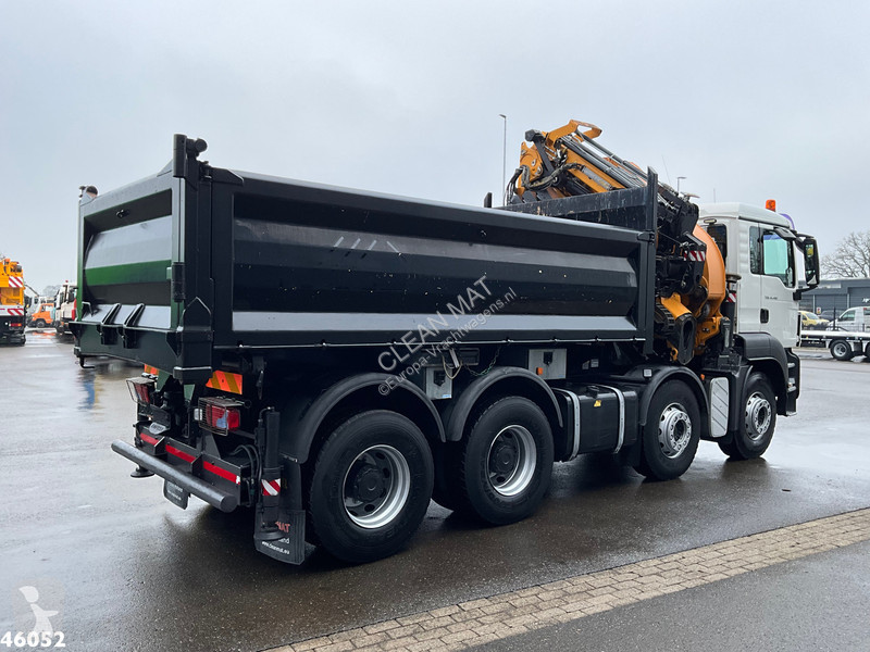 Kamion MAN TGS 8x4 Effer 47 Tonmeter laadkraan...