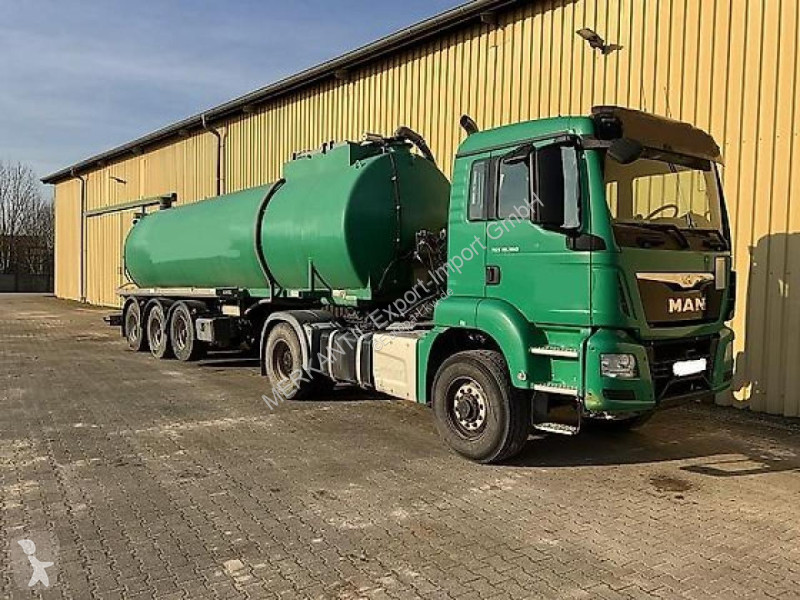 MAN Stapel und MAN MAN  18.360 4x4 BLS (Agro...