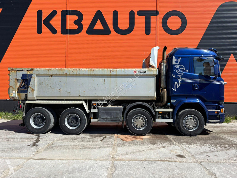 شاحنة Scania R 730 8x4 RETARDER / FU STEE / BOX...