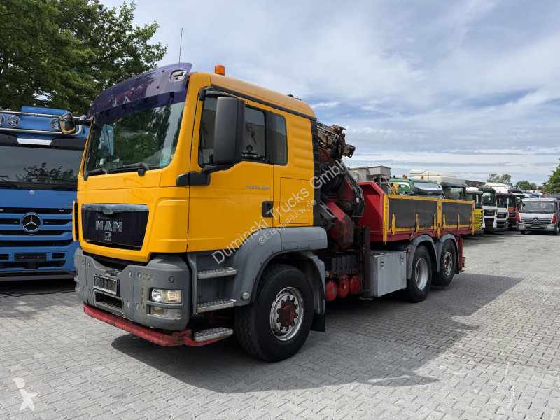 شاحنة MAN TGS 26.400 6X4H-2 Kran Fassi F235XP...