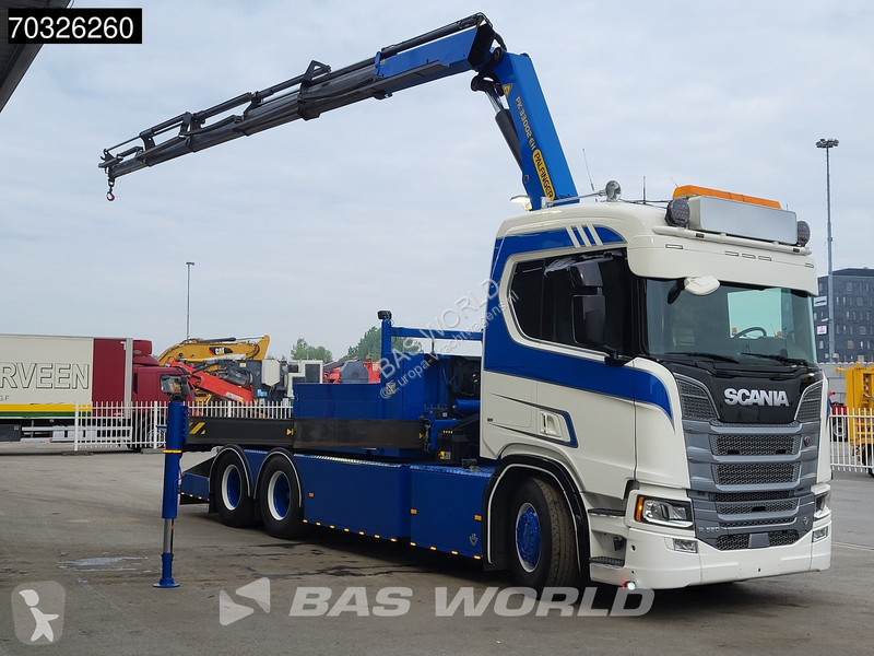 شاحنة Scania R580 R 6X2 Abschleppwagen alfinger...