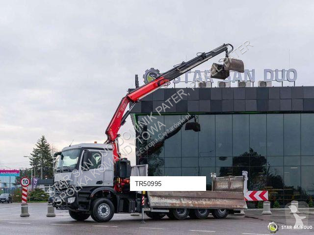 شاحنة Mercedes AROCS 3643 8x4 Fassi F235A.2.23...