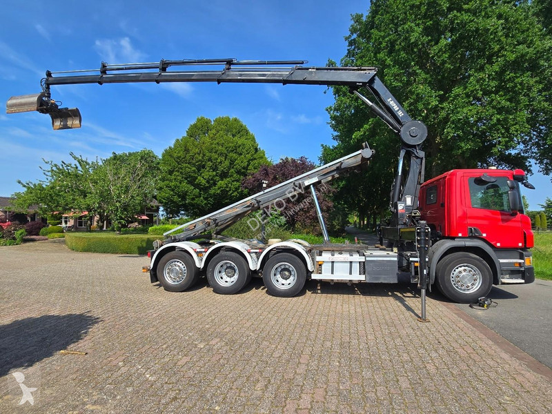 شاحنة Scania 410 CRANE/CONTAINER!! ZERO...