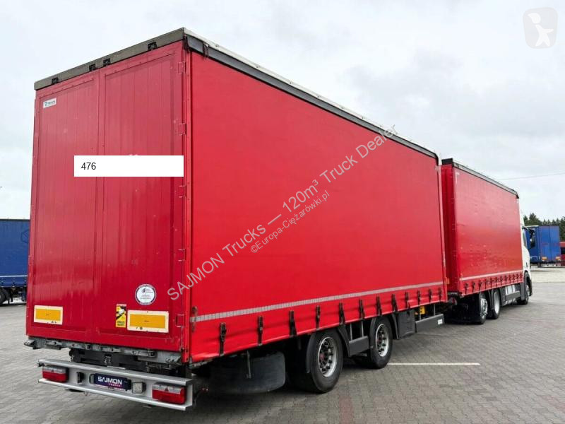 Хенгер Scania R450 / ZESTAW TANDEM 120 M3 /...