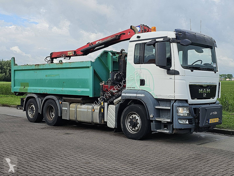 شاحنة MAN 26.400  6X4H-4 EEV HMF CRANE