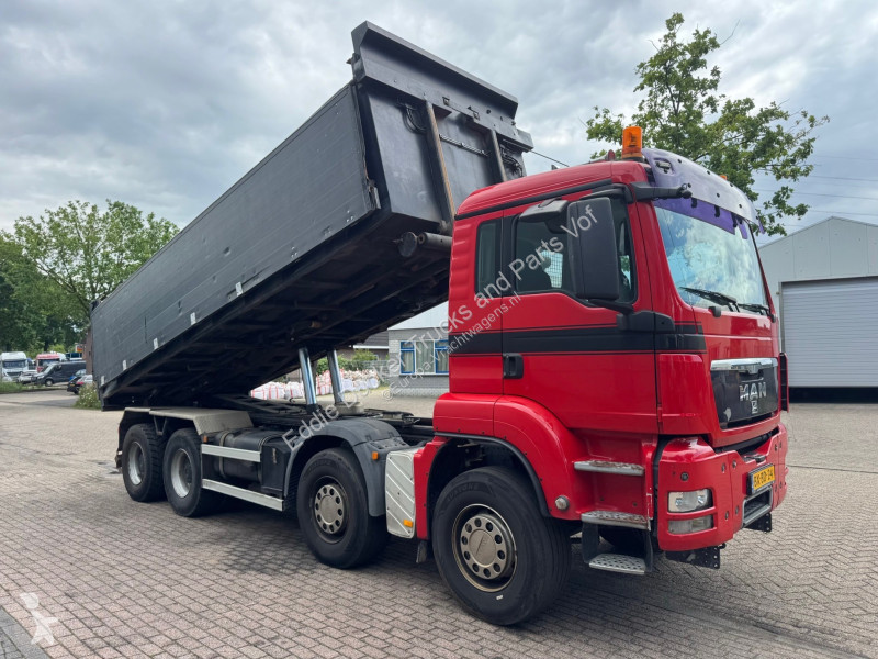 شاحنة MAN 37.400 8X4 EURO 4 / MANUAL / KIPPER