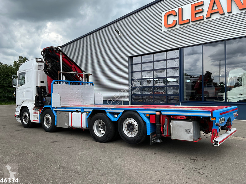 شاحنة Scania 580 8x2 V8 etarder Euro 6 HMF 50...