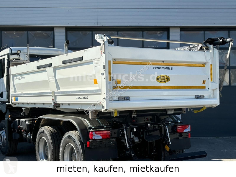 شاحنة MAN 33.480 6x4 Meiller Bordmatik/ mieten,...