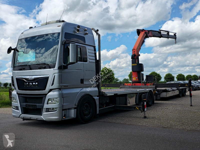 شاحنة MAN TGX 26400 CRANE TRUCK 34002 34tm...