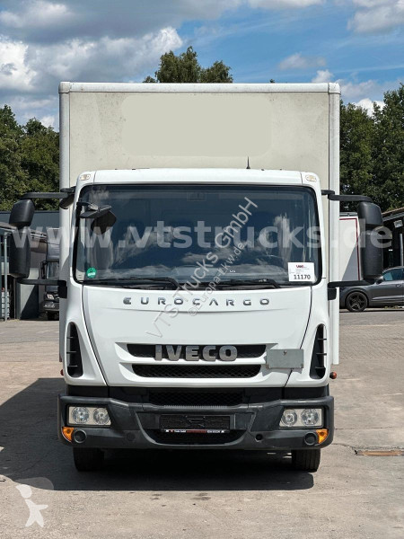 شاحنة Iveco 75E18 Koffer Junge Aufbau LBW