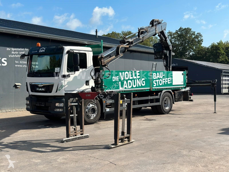 شاحنة MAN TGM 18.290 4x2 Euro6 Pritsche + HIAB...