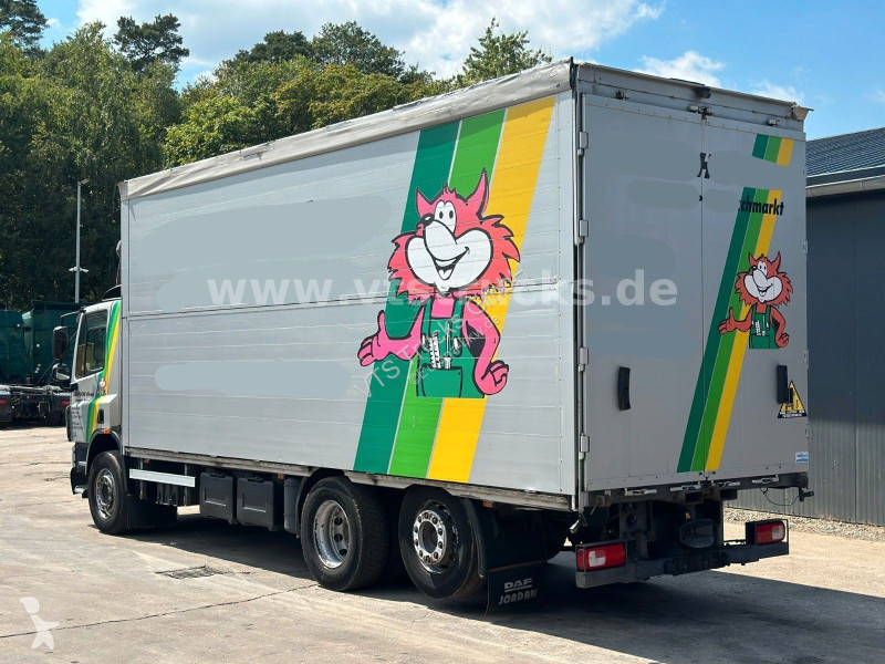 شاحنة DAF 360 6x2 Kofferaufbau mit Stapleraufnahme