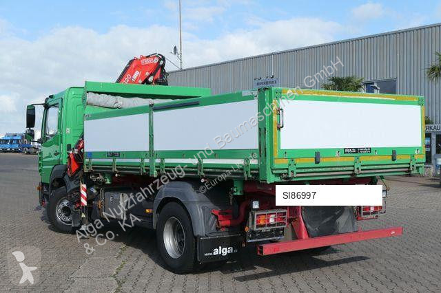 شاحنة Mercedes 1630 4x2, Fassi F120B.2.21,...
