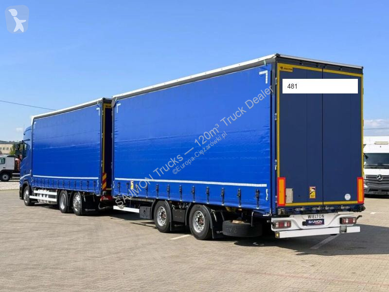 Camion Scania SUPER / S460 / ZESTAW TANDEM...