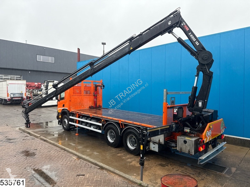 Camión Scania 6x4, EURO 6, CNG, Hiab, Remote