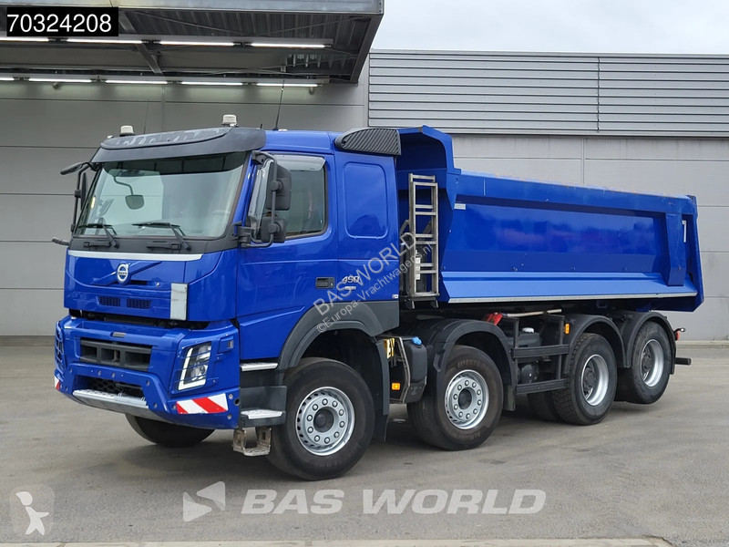 شاحنة Volvo 450 8X4 18m3 tipper Lift-Axle...