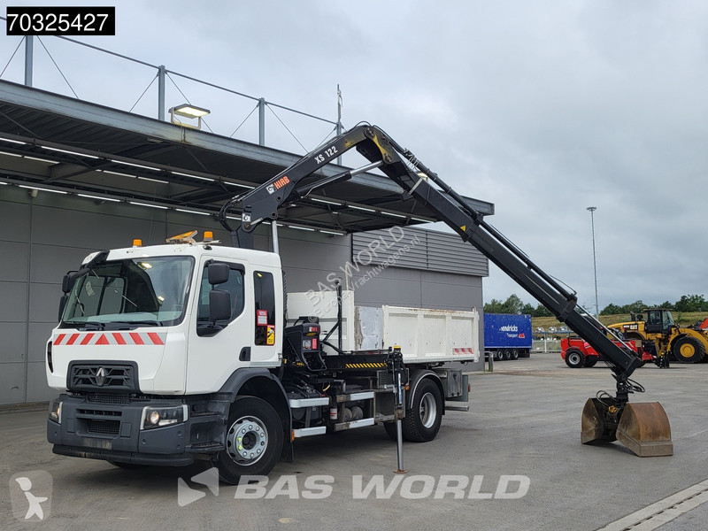 شاحنة Renault C 280 4X2 HIAB 122 B-2 Hiduo...