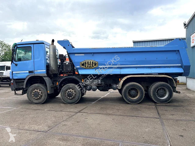 شاحنة Mercedes 4141 AK 8x8 MEILLER KIPPER...