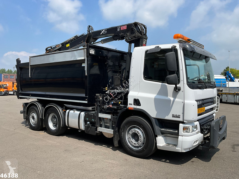 شاحنة DAF FAN CF 250 Hiab 14 Tonmeter laadkraan