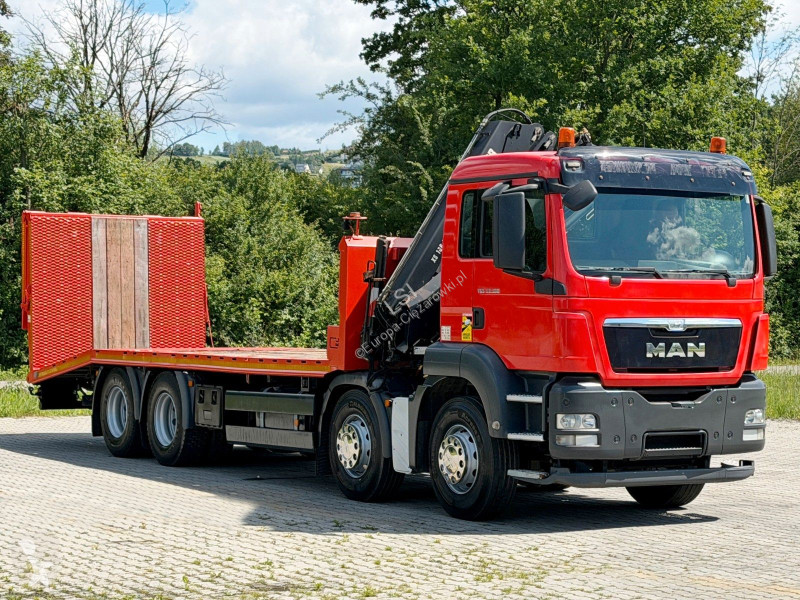 شاحنة MAN 35.360* Abschleppwagen 7,80m * KRAN/...
