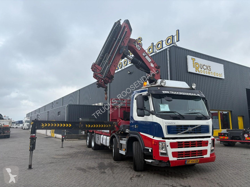 شاحنة Volvo 400 + HIAB 800 HIPRO E-7 + 8X2 +...