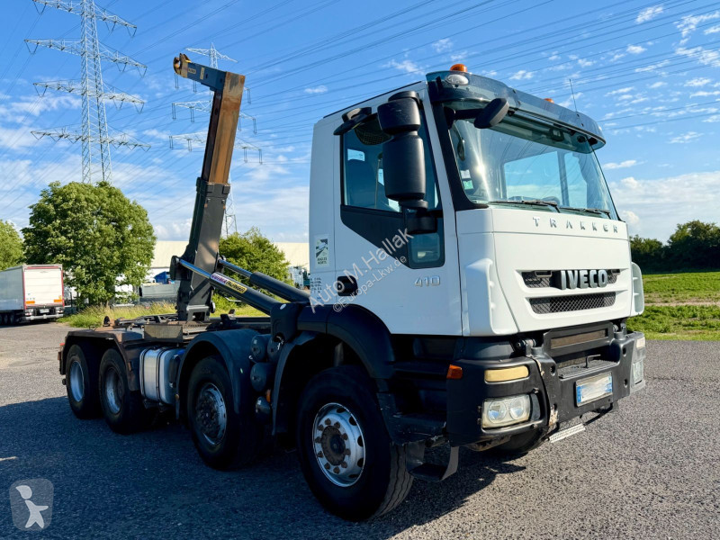 شاحنة Iveco TRAKKER 410 8x4 Palfinger Abrollkipper