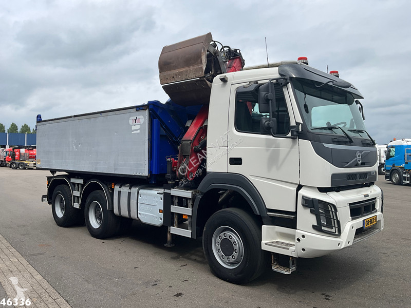 شاحنة Volvo FMX 460 6x6 Euro 6 HMF 16 Tonmeter...