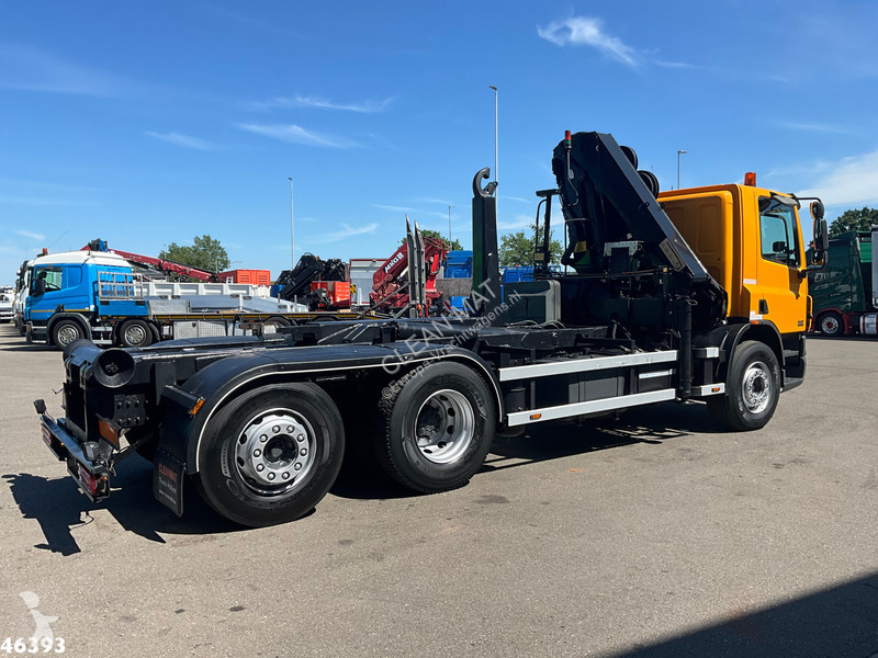 شاحنة DAF 360 HMF 16 Tonmeter laadkraan Just...