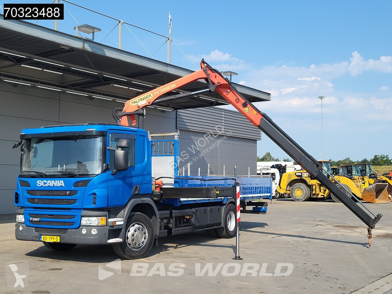 شاحنة Scania P280 P 4X2 Palfinger PK12002 EH A...