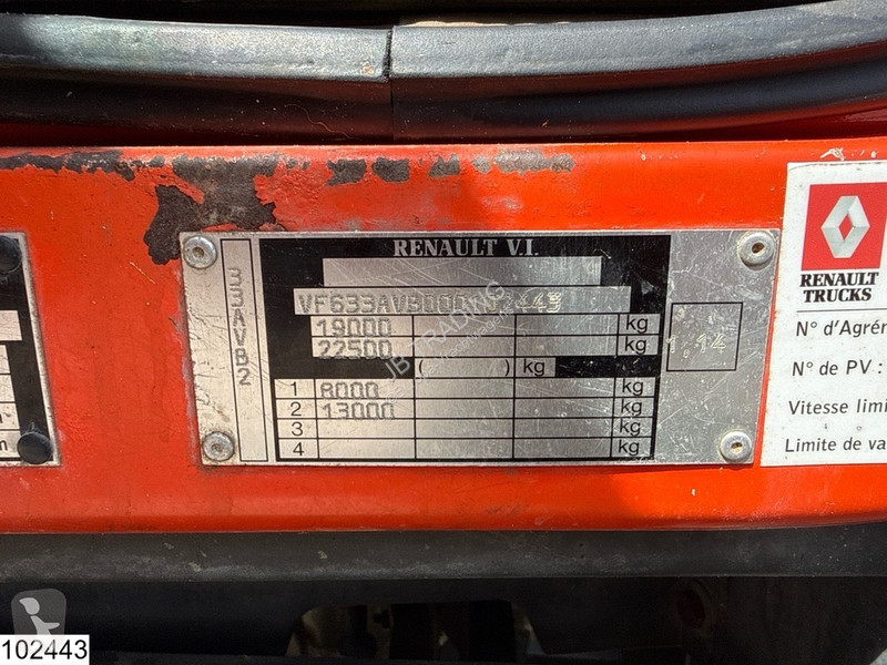 شاحنة Renault 270 EURO 3, Manual, Palfinger