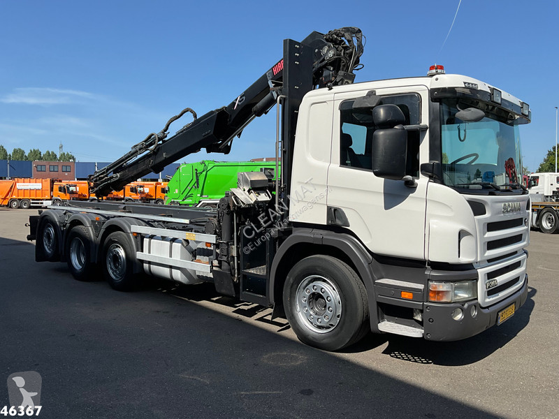 شاحنة Scania 360 Euro 5 8x2 Hiab 28 Tonmeter...
