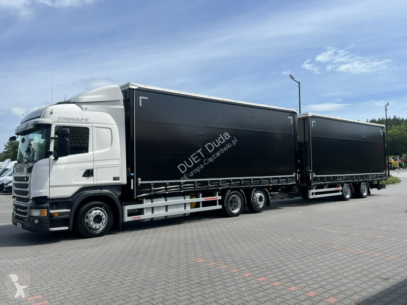 Camión Scania R410 bez EGR Zabudowy Wecon 120m...