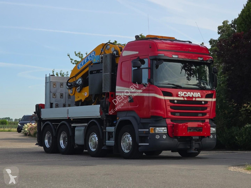 Vrachtwagen Scania R490 EFFER...
