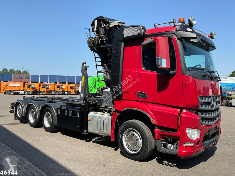 Camion Mercedes 3253 Euro 6 8x4 Palfinger 17...
