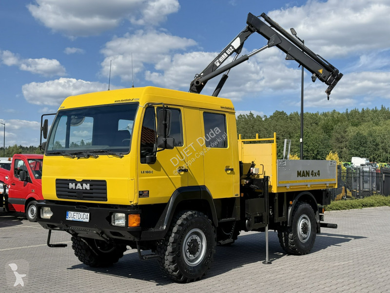 Camion MAN LE 180C 4x4 DOKA 4.6/180KM...