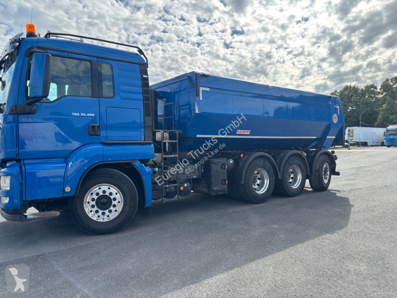 شاحنة MAN TGS /8x4-4 Stahl-Thermomulde /Lenk-Lift