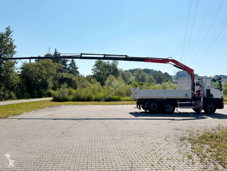 Камион Renault C 380* KIPPER 4,50 m* KRAN/FUNK...